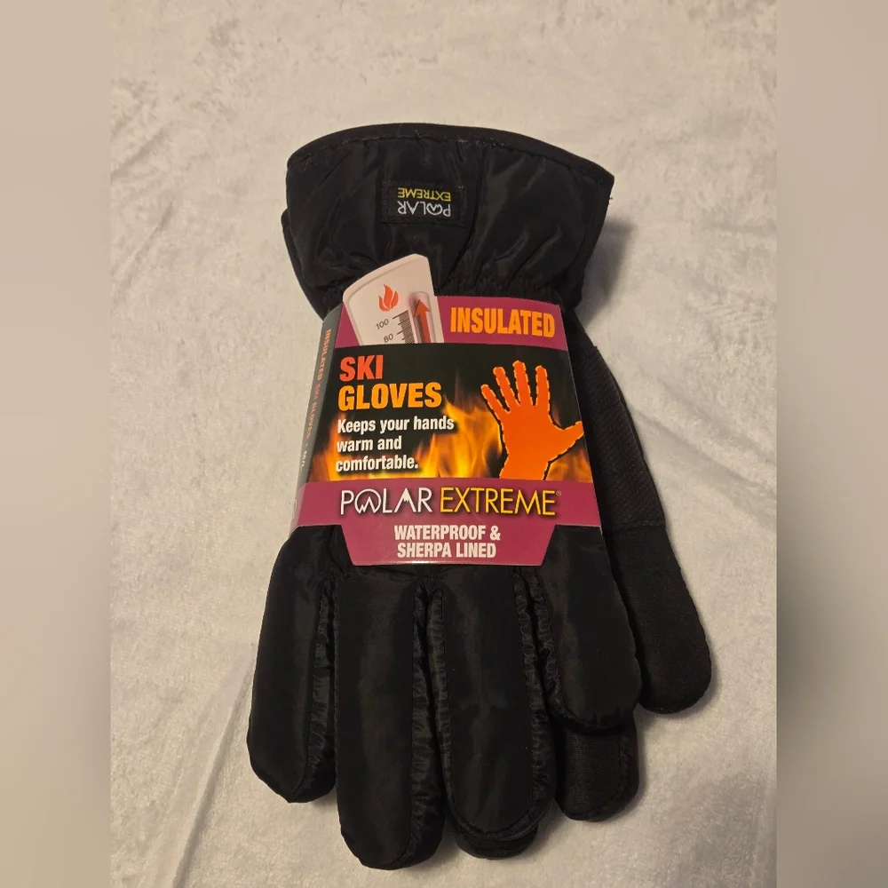 NWT Unisex Insulated Gloves, Winter Gloves, Thermal Insulation